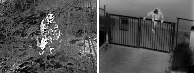 Applications of thermal imaging in security monitoring