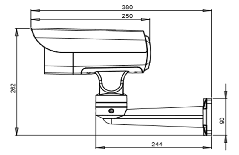 ZN-SPB2581V50-ES 8MP 25X  IR Network PTZ Bullet Camera