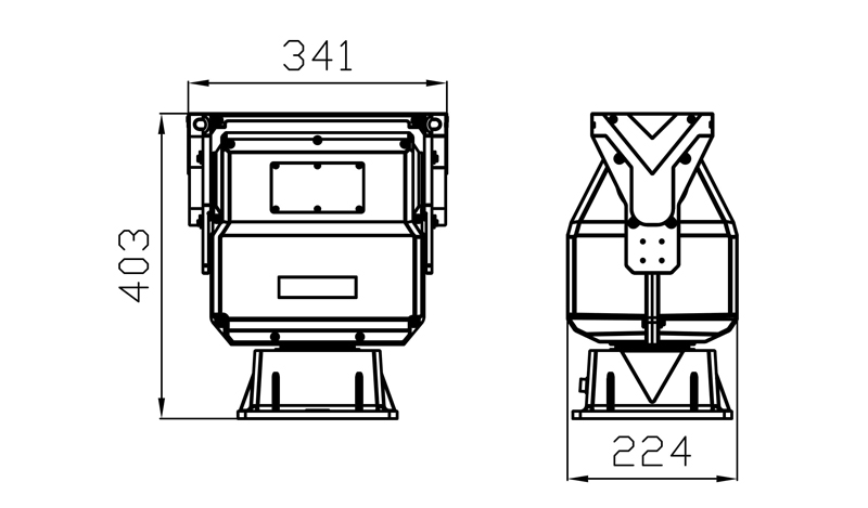 ZN-PT850U Heavy Duty Pan Tilt Head with Load Capacity 50kg (110.23lb)